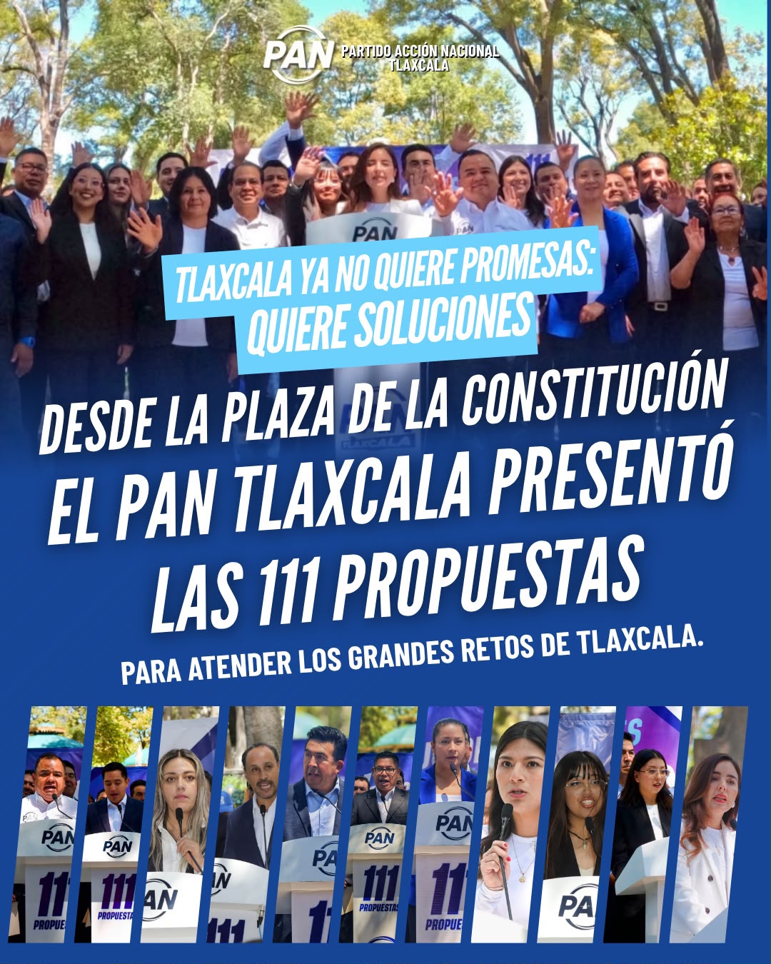 ¡Tlaxcala ya no quiere más promesas, quiere soluciones!